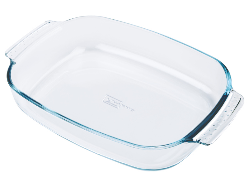 Livarno home Skleněná zapékací mísa, extra lehká (obdélníková)