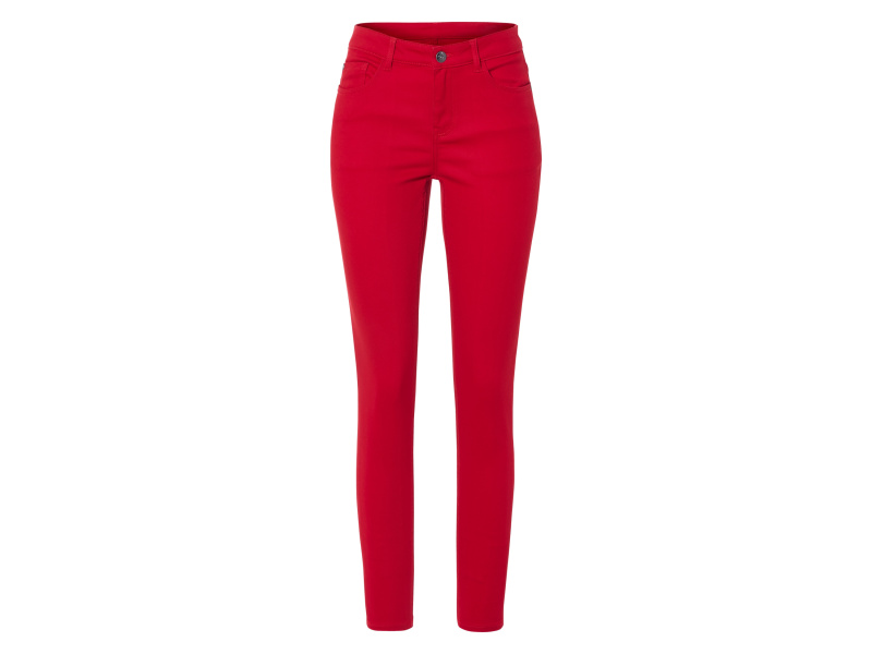 esmara® Dámské džíny "Super Skinny Fit" (červená, 36)