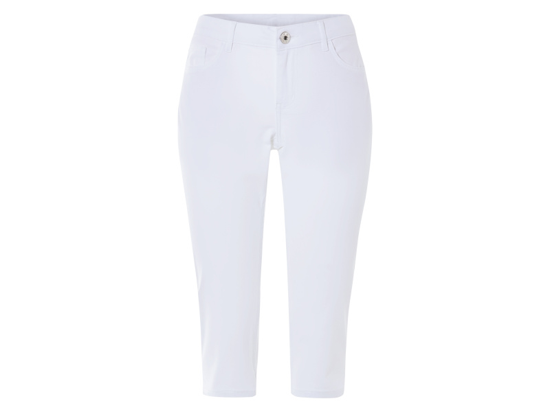 esmara® Dámské capri džíny "Super Skinny" (bílá, 42)