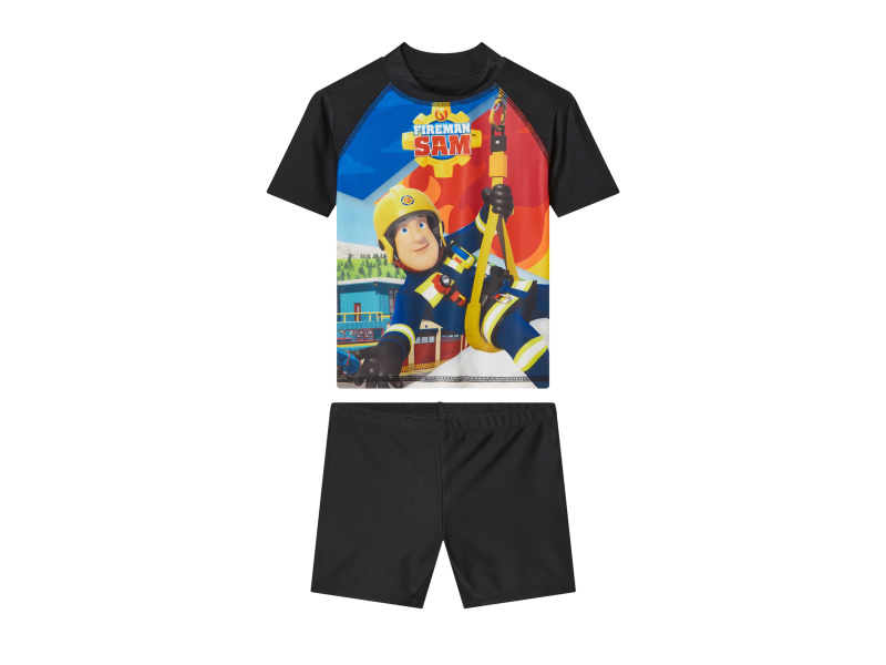 Chlapecká souprava na plavání s ochranou proti UV záření, 2dílná (Požárník Sam, 98/104)