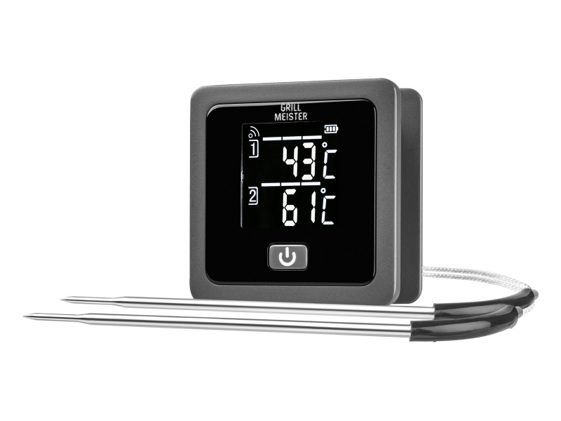 Grillmeister Grilovací teploměr se 2 sondami Gtgt 2.4 (bluetooth gtgt/ctgt 2.4 a2)