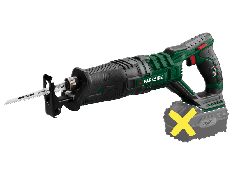 Parkside® Aku pila ocaska Pssa 20-Li B2 – bez akumulátoru a nabíječky
