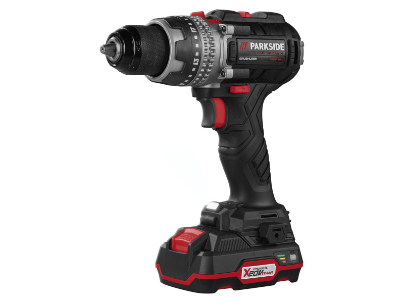 Parkside Performance® Sada s aku vrtacím šroubovákem Pbsap 20-Li A1
