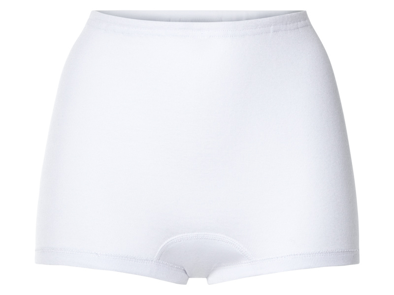 esmara® Dámské kalhotky s nohavičkou s BIO bavlnou, 2 kusy (Xxl(52/54))