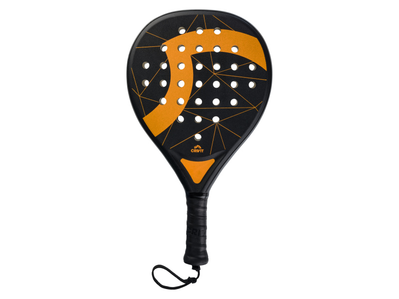 Crivit Padelová raketa pro začátečníky (černá/oranžová)