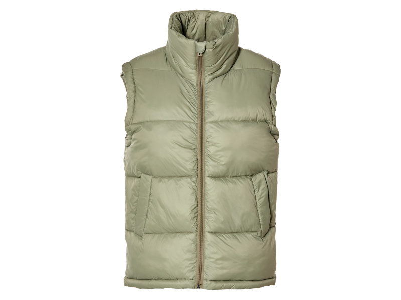 esmara® Dámská prošívaná vesta (khaki, S (36/38))