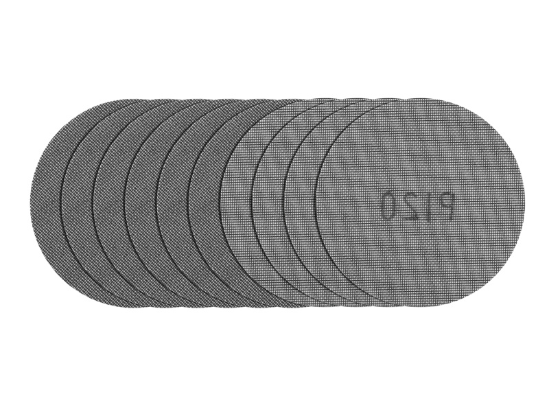 Parkside® Sada brusných papírů / Sada brusných mřížek (sada brusných kulatých mřížek, 10dílná)