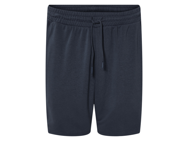 esmara® Pánské teplákové kraťasy s BIO bavlnou (navy modrá, S (44/46))