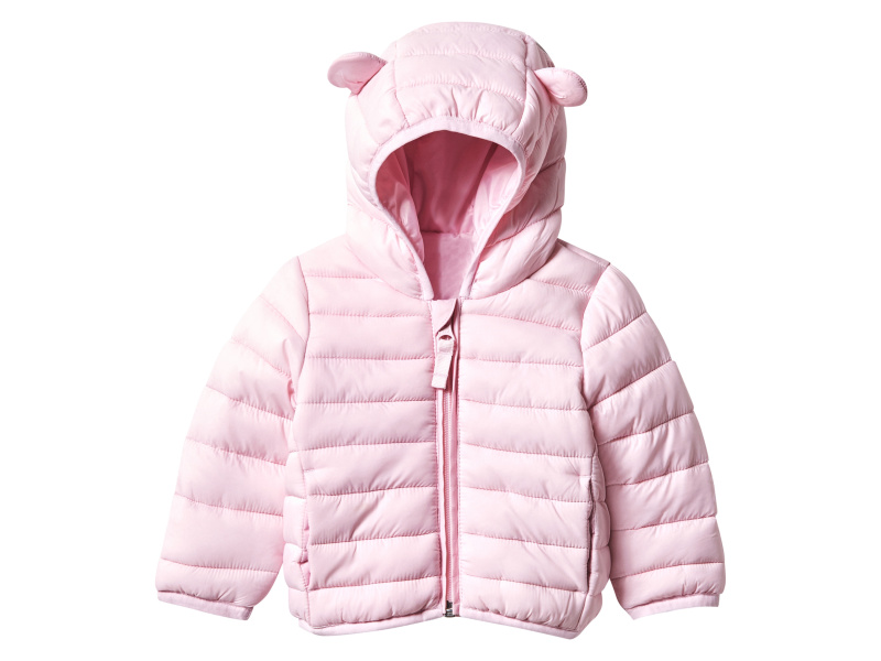 lupilu® Dětská prošívaná bunda (růžová, 86/92)