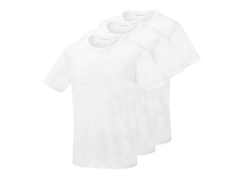 Parkside® Pánské triko, 3 kusy (bílá, M (48/50))