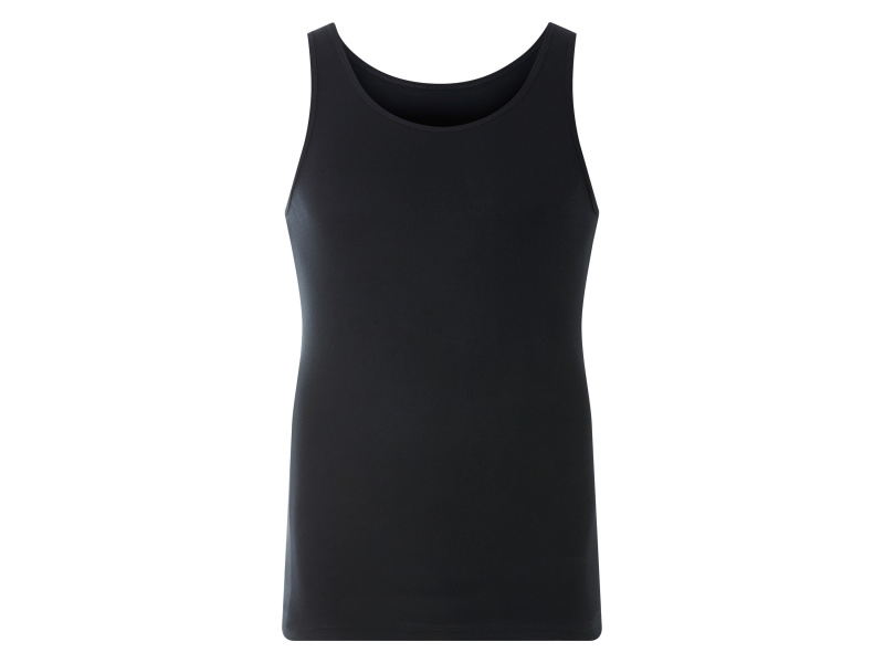Livergy® Pánský nátělník Xxl, 3 kusy (černá, 10/4Xl)