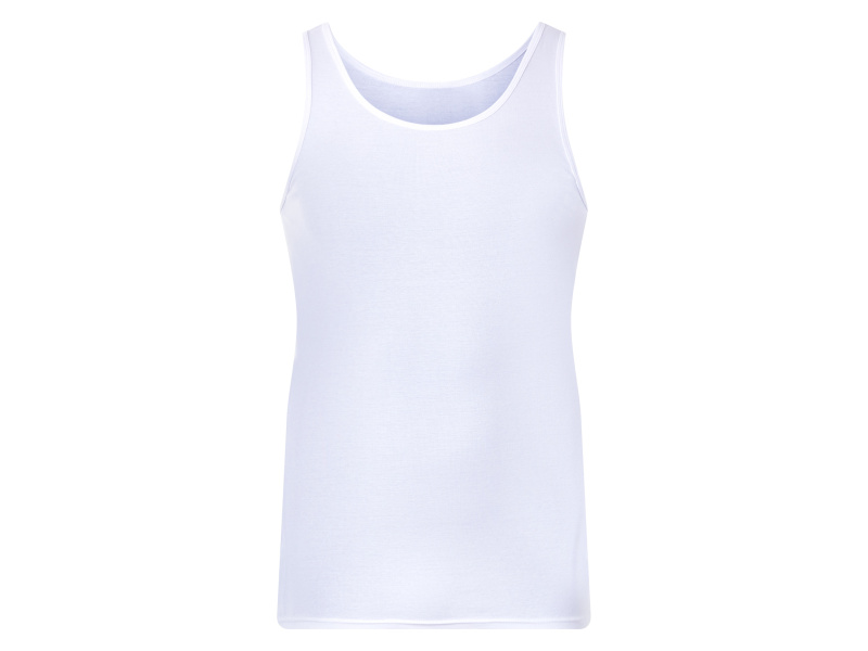Livergy® Pánský nátělník Xxl, 3 kusy (bílá, 8/Xxl)