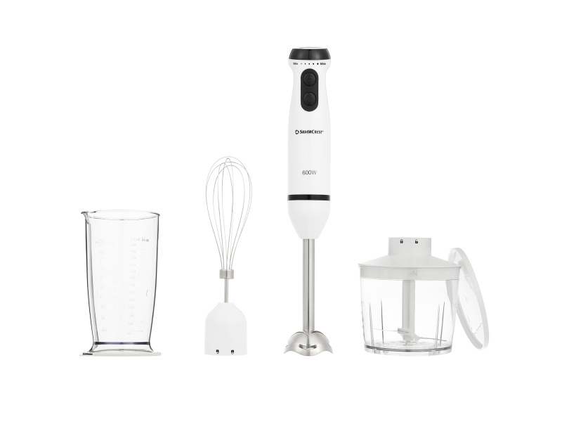 Silvercrest® Tyčový mixér Ssms 600 F6 (bílá)