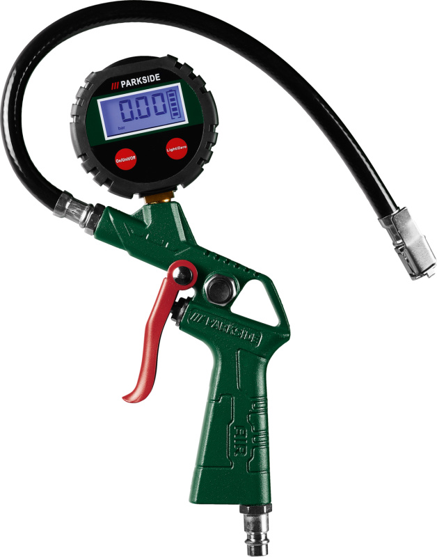 Parkside® Digitální pistole na huštění pneumatik Pdld 10 B2