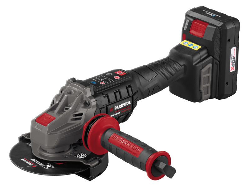 Parkside Performance® Aku úhlová bruska Pwsap 20-Li F6 s akumulátorem a nabíječkou