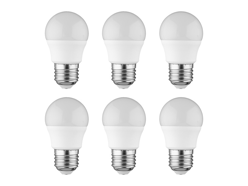 Livarno home LED žárovky, 6 kusů (E27 klasický kulatý tvar)