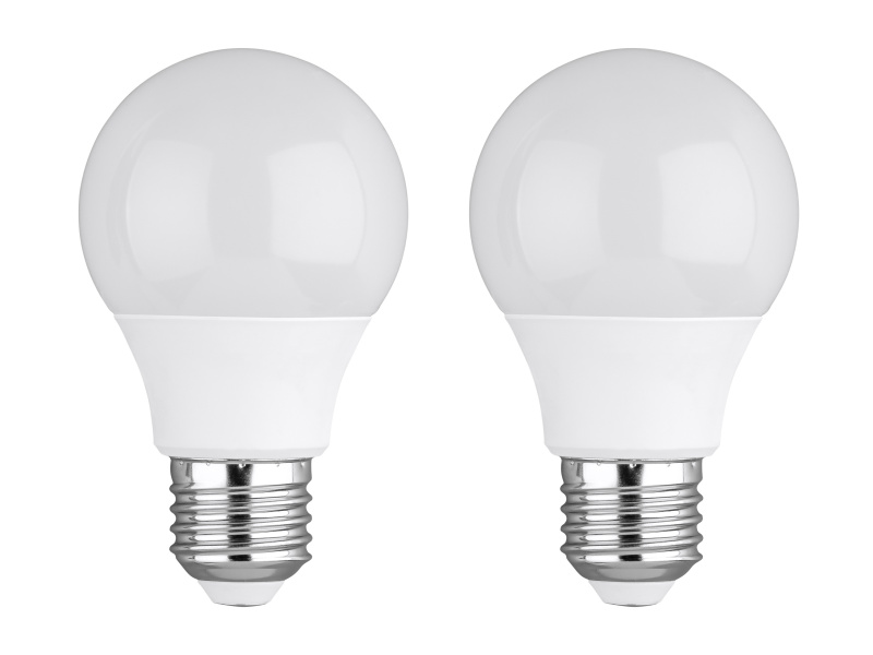 Livarno home LED žárovka, 2 kusy (4,2 W E27 klasický tvar)