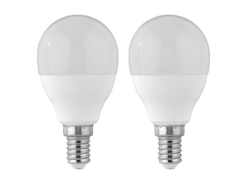 Livarno home LED žárovka, 2 kusy (4,2 W E14 kapka)