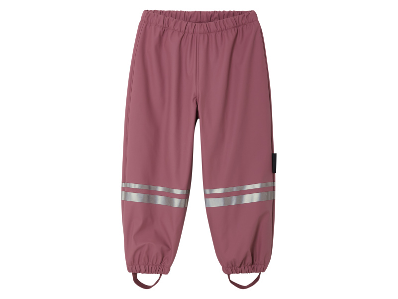 lupilu® Dětské kalhoty do bláta a na písek Dětské blátivé a pískové kalhoty (tmavě růžová, 110/116)
