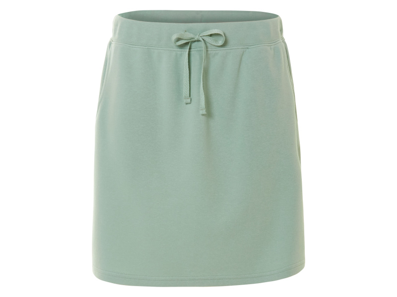 esmara® Dámská tepláková sukně (zelená, L(44/46))