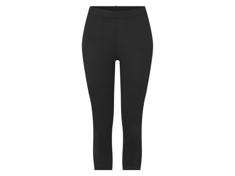 esmara® Dámské capri legíny (černá, S(36/38))