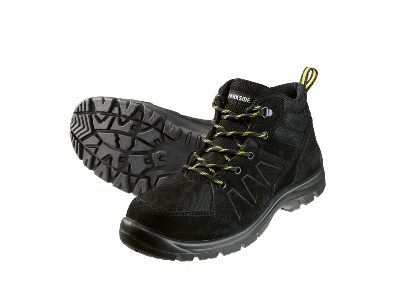 Parkside® Pánská kožená bezpečnostní obuv S3 (High Cut, 42)