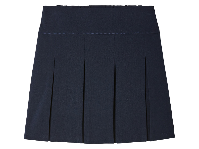 Dívčí skládaná sukně (námořnická modrá, 140)
