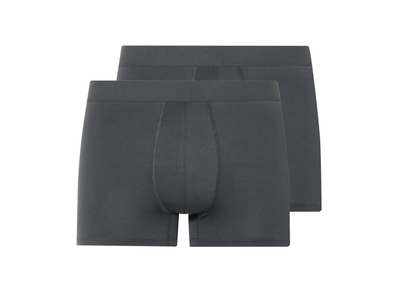 Livergy® Pánské chladivé boxerky, 2 kusy (šedá, 6/L)