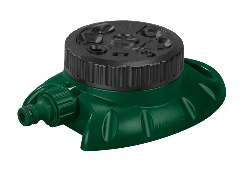 Parkside® Multifunkční postřikovací hlavice / Zahradní postřikovač / Zavlažovač (celokruhový zavlažovač)