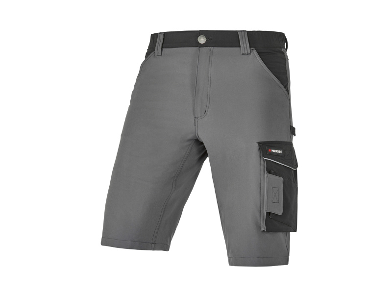 Parkside® Pánské pracovní bermudy (šedá/černá, 46)