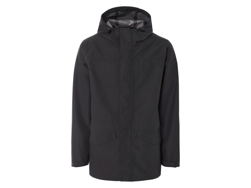 esmara Men Pánská nepromokavá parka (černá, M (48/50))