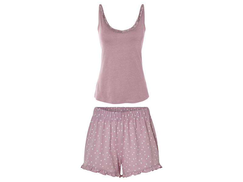 esmara® Dámské pyžamo (světle růžová, L(44/46))