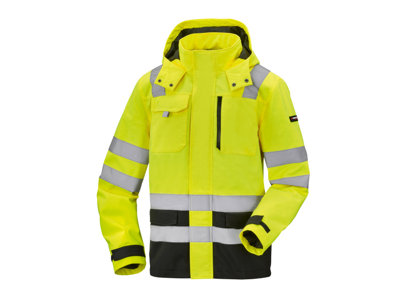 Parkside Performance® Pánská softshellová výstražná bunda (žlutá, S (44/46))