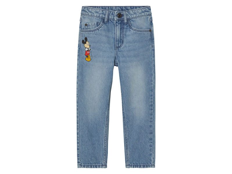 Dětské džíny "Relaxed Fit" (Mickey Mouse, 122/128)