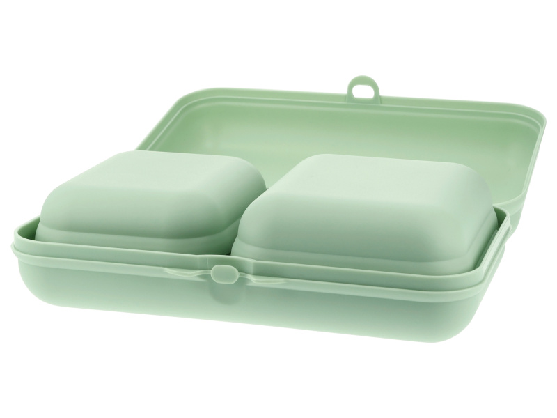 Silvercrest® Sada svačinových boxů, 5dílná (mintová)