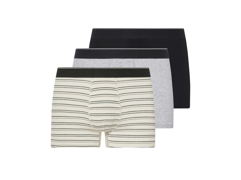 esmara Men Pánské boxerky, 3 kusy (béžová/šedá, 7/Xl)