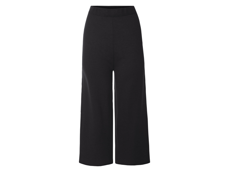 esmara® Dámské úpletové kalhoty (černá, S(36/38))