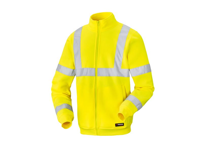 Parkside Performance® Pánská pracovní výstražná mikina (žlutá, XL (56/58))