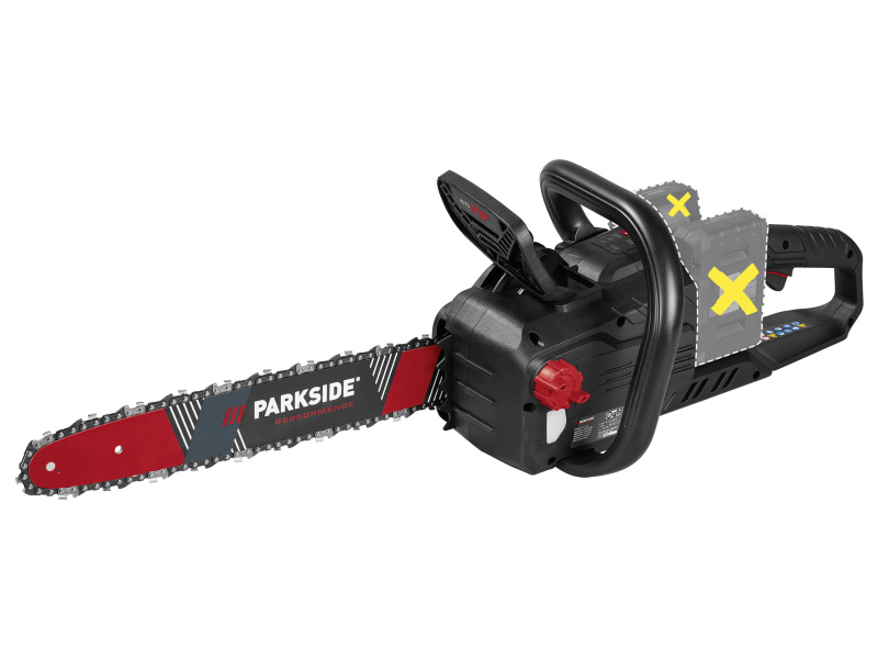 Parkside Performance® Aku řetězová pila Ppksa 40-Li B2 – bez akumulátoru a nabíječky
