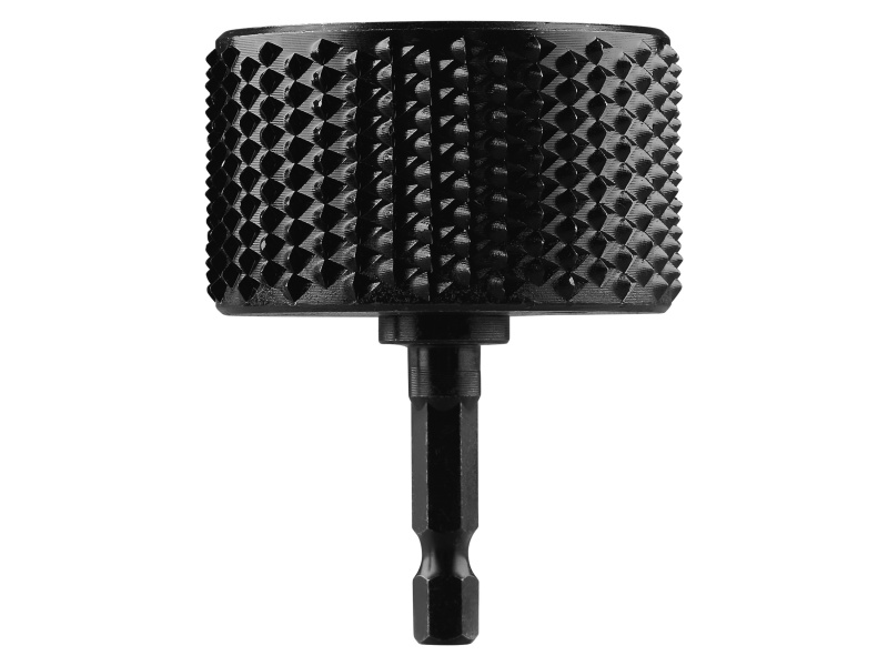 Parkside® Rotační rašple / Kartáč na strukturování dřeva / Sada rašplí a záhlubníků / Vrták na štípání dřeva (rotační rašple)