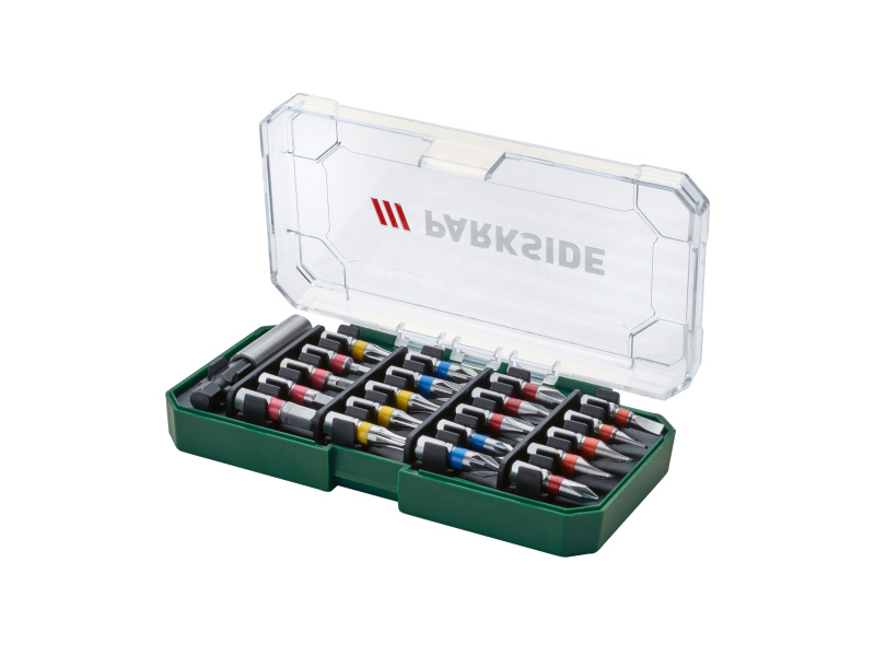 Parkside® Sada bitů, 6/15/21dílná / Sada nástrčných klíčů, 6dílná (sada bitů, 21dílná)