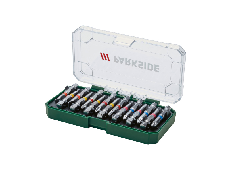 Parkside® Sada bitů, 6/15/21dílná / Sada nástrčných klíčů, 6dílná (sada bitů, 15dílná)