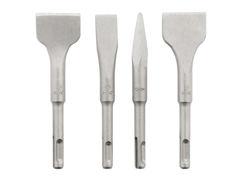 Parkside® Sada SDS vrtáků / krátkých sekáčů (sada SDS krátkých sekáčů, 4dílná)