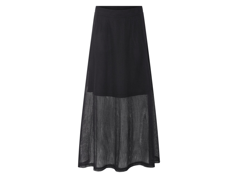 esmara® Dámská maxi sukně (černá, M(40/42))