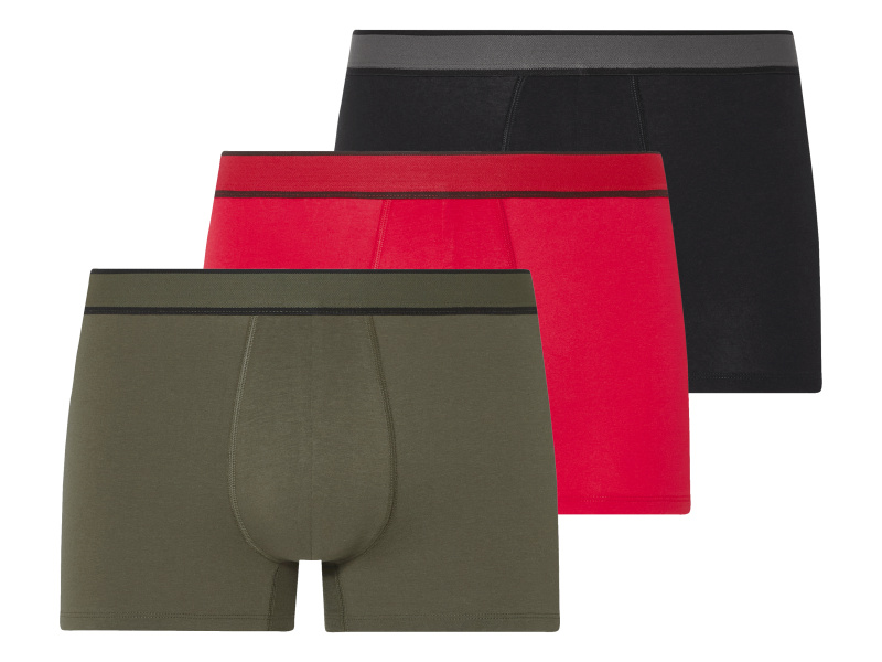 esmara Men Pánské boxerky s BIO bavlnou, 3 kusy (6/L)