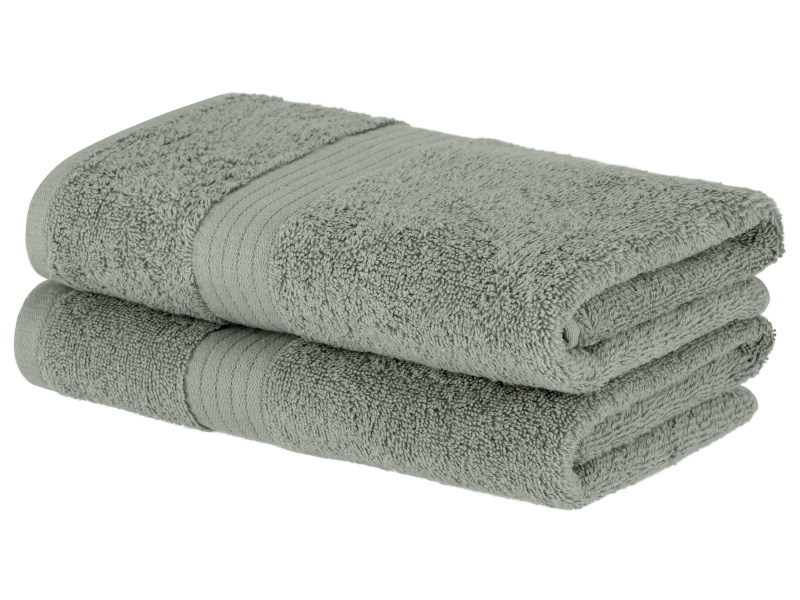 Livarno home Froté ručník, 50 x 100 cm, 500 g/m², 2 kusy (mintová)