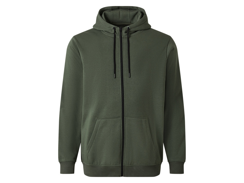 esmara Men Pánská tepláková mikina XXL (zelená, 4XL (68/70))