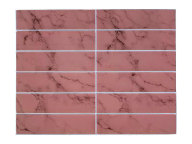 Livarno home Dekorativní samolepicí obklady, 10 kusů (světle růžová)