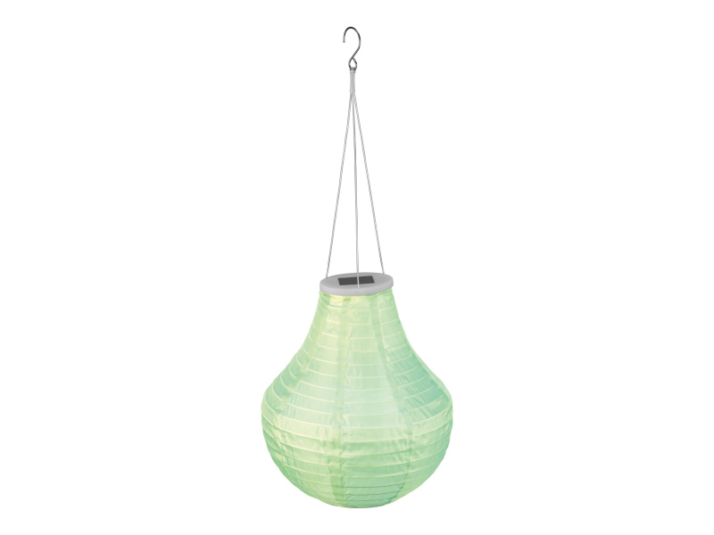 Livarno home Solární LED lampion, Ø 22 cm (mintová)