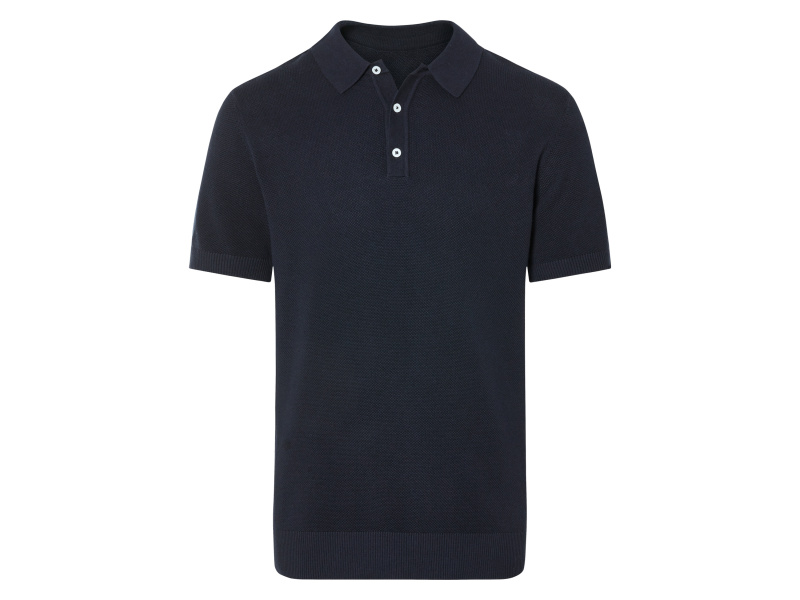 esmara® Pánské polotriko, jemný úplet (navy modrá, XL (56/58))